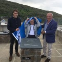 Unveiling at the Woolacombe & Mortehoe Display Opening, attended by Dymond Engineering