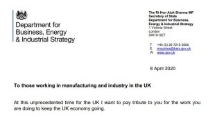 BEIS-letter-to-manufacturers-alok-sharma