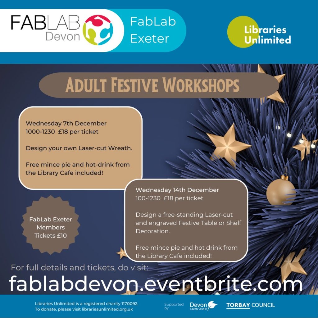 FABLAB-EXETER-WORKSHOPS