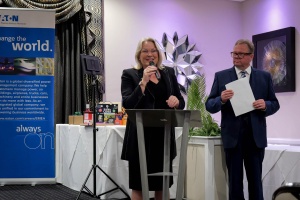 Kerry-Anne Mruk, Regional Director, Make UK announces the awards