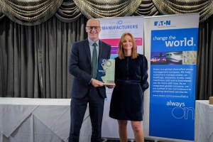 Manufacturer of the Year, sponsored by EATON. Winner: CMTG. Received by Peter Morrish.
