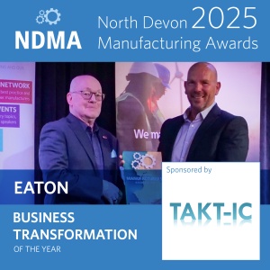 Business Transformation of the Year, sponsored by TAKT-IC - Winner: Eaton