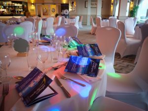 manufacturing awards celebrations people receiving hand-made trophies at annual North Devon Manufacturing Awards